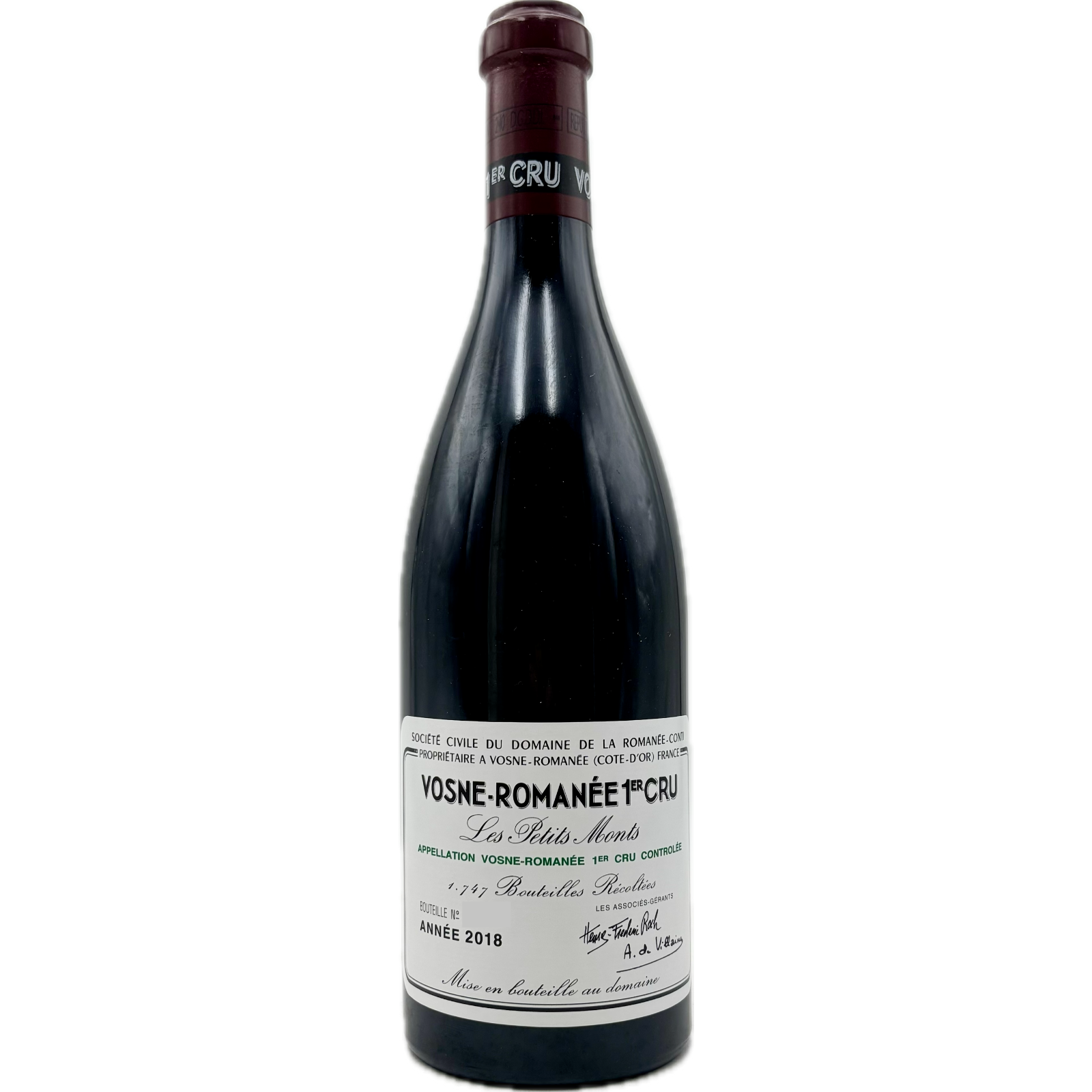 Domaine de la Romanee-Conti – Les Petits Monts 2018