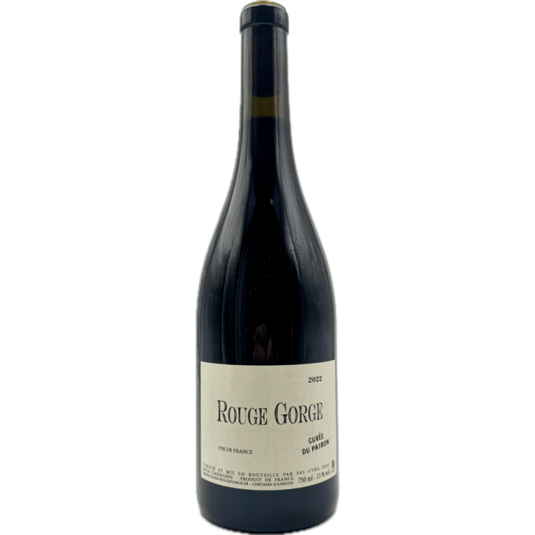 Clos du Rouge Gorge – Cuvée du Patron 2022