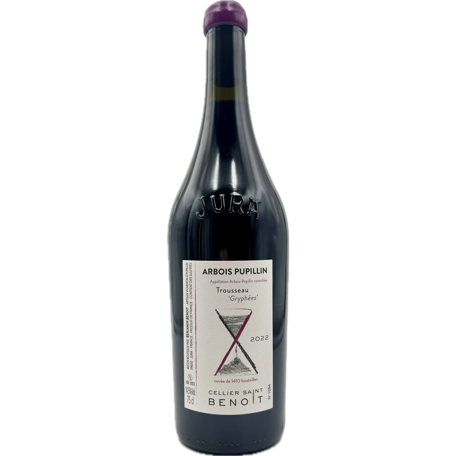 Cellier Saint Benoit – Trousseau « Gryphees » 2022