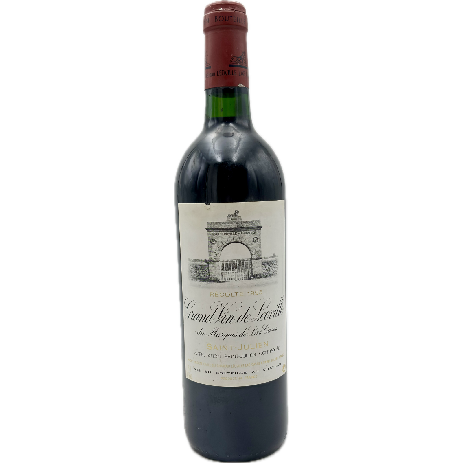 Chateau Leoville-Las Cases – (Étiquette légèrement abimée) 1995