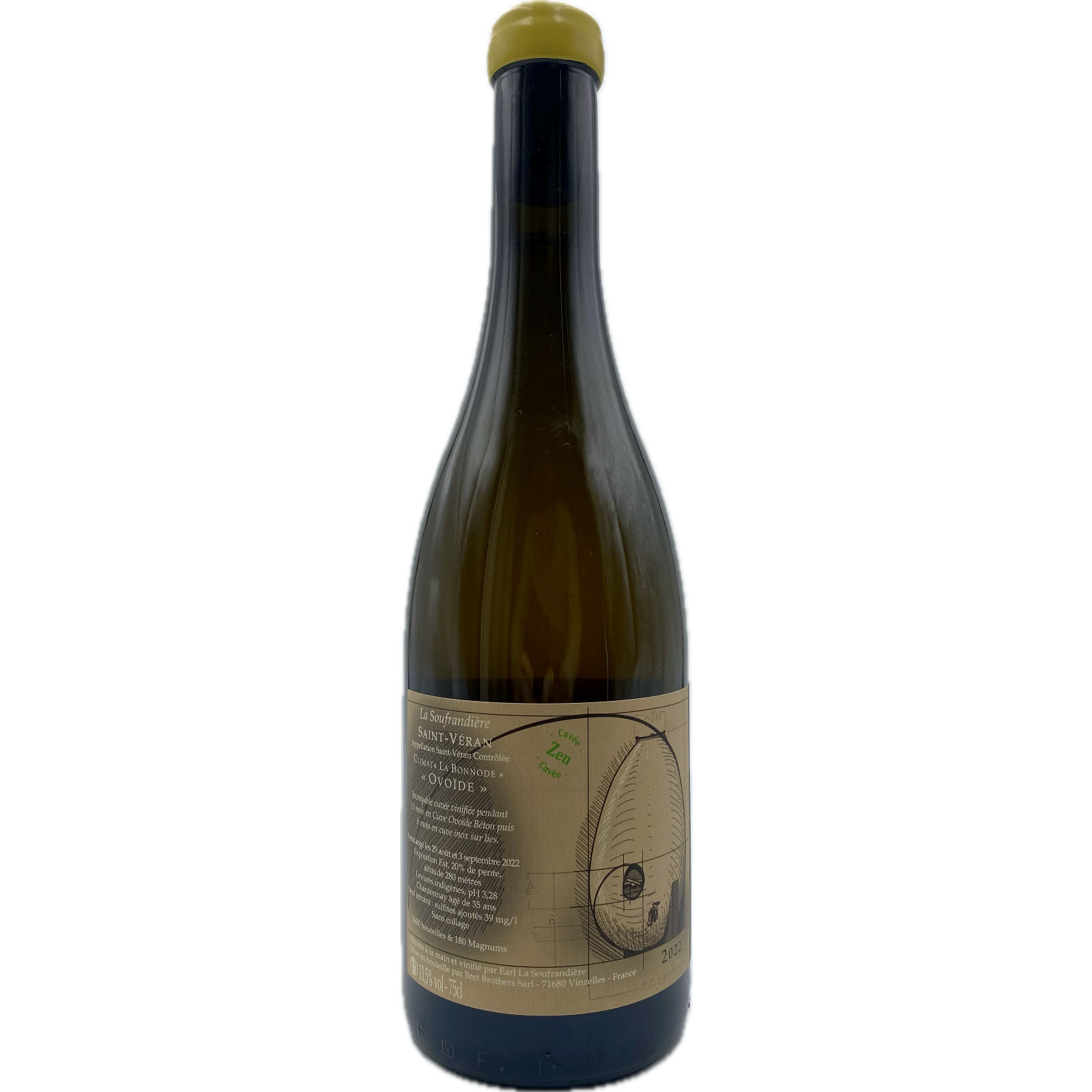 Bret Brothers La Soufrandière – Climat La Bonnode Cuvée Ovoïde Zen 2022