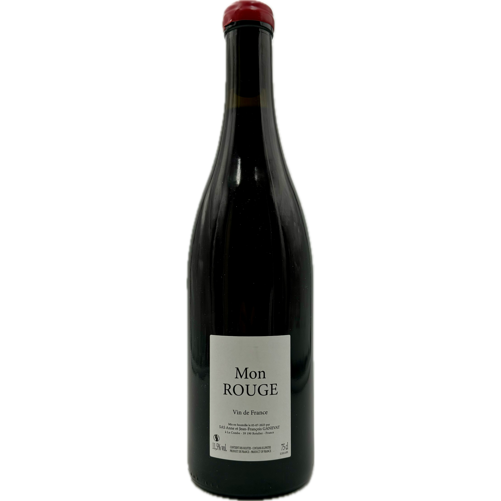 Anne et Jean-François Ganevat – Mon Rouge 2022