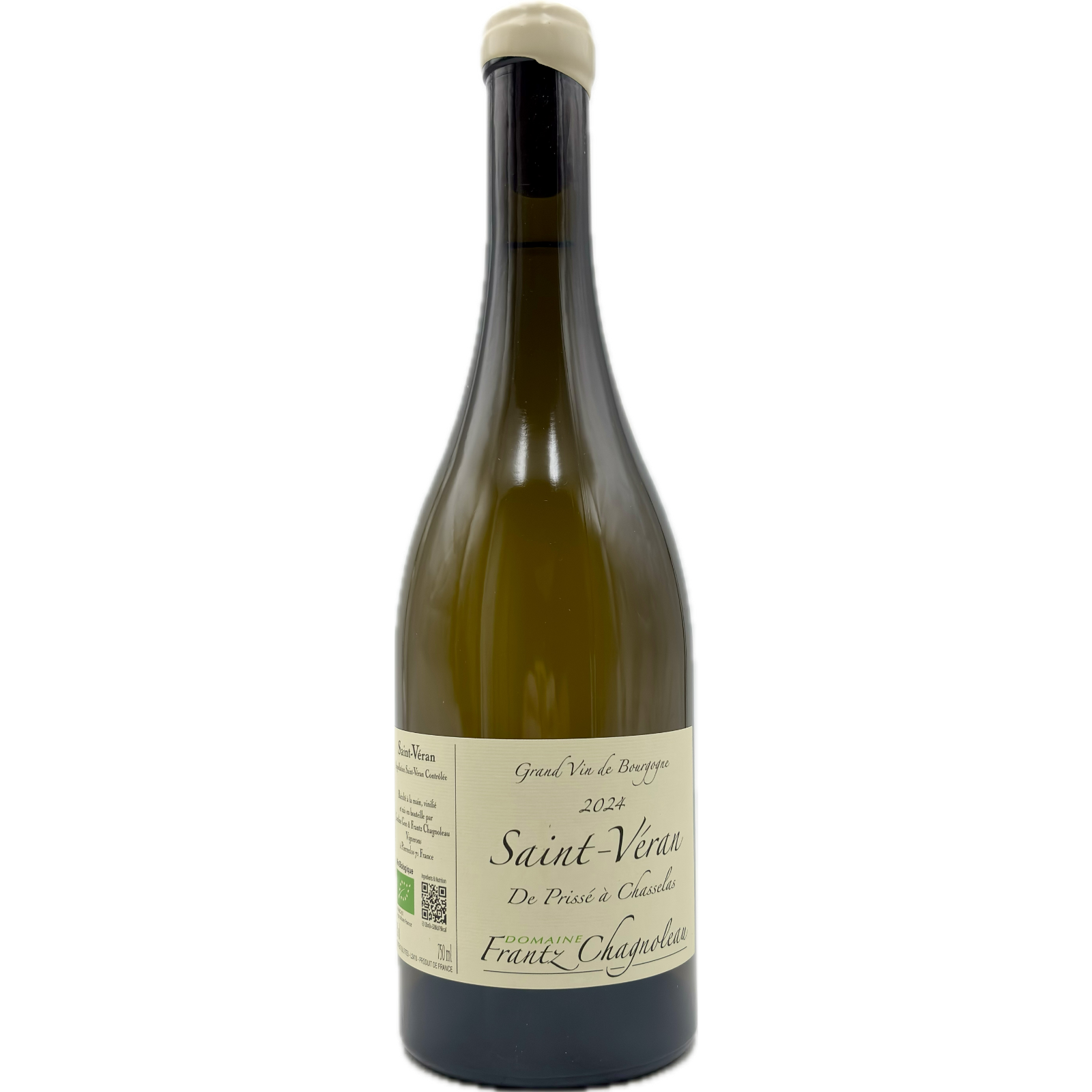 Domaine Frantz Chagnoleau – De Prissé à Chasselas 2024