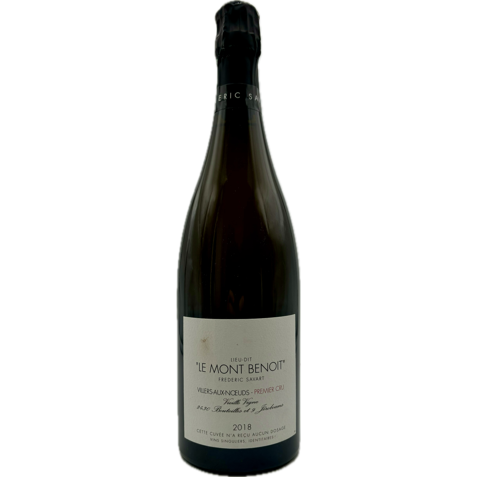 Frédéric Savart – Le Mont Benoit Premier Cru Extra-Brut 2018
