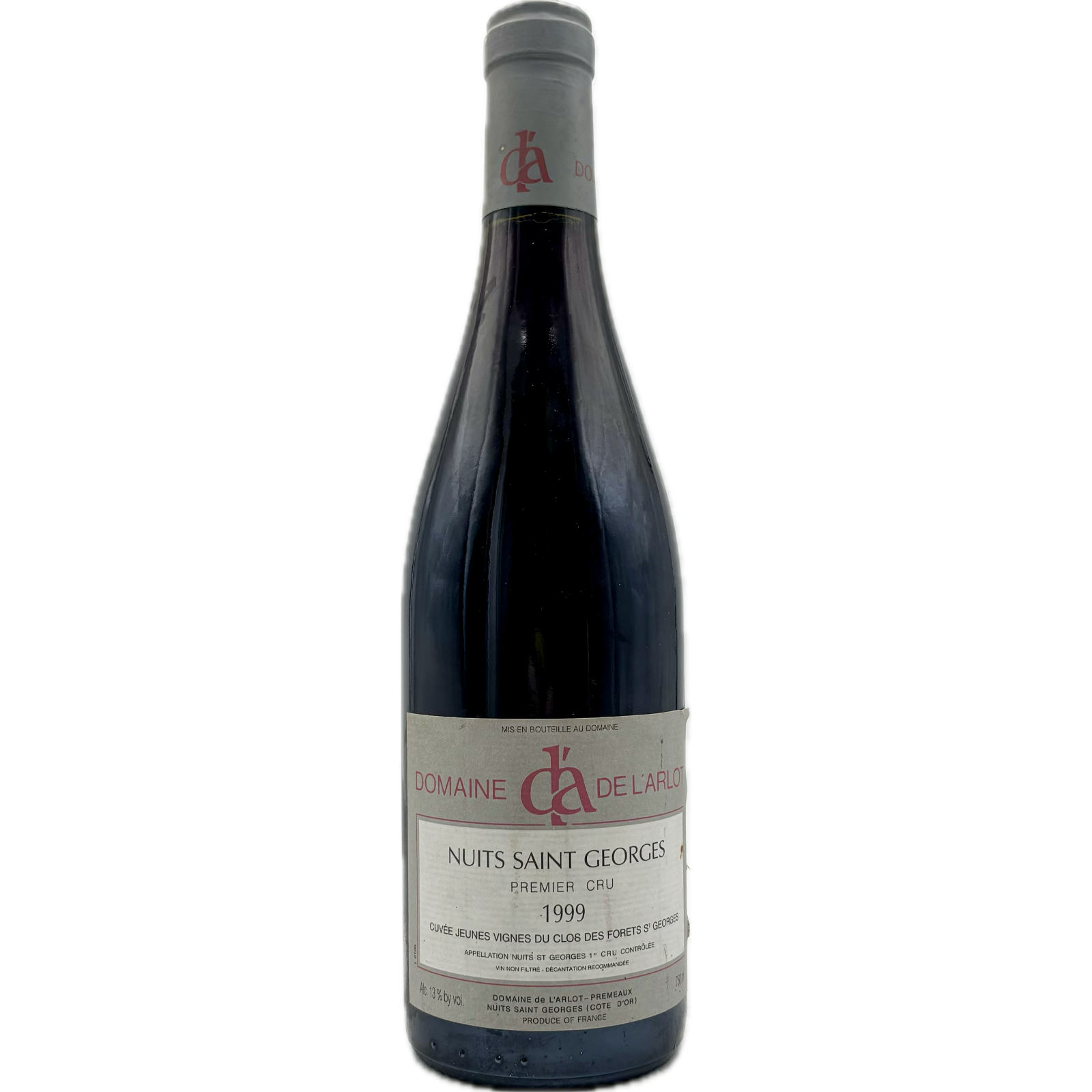 Domaine de l’Arlot – Clos des Forets Saint-Georges 1999
