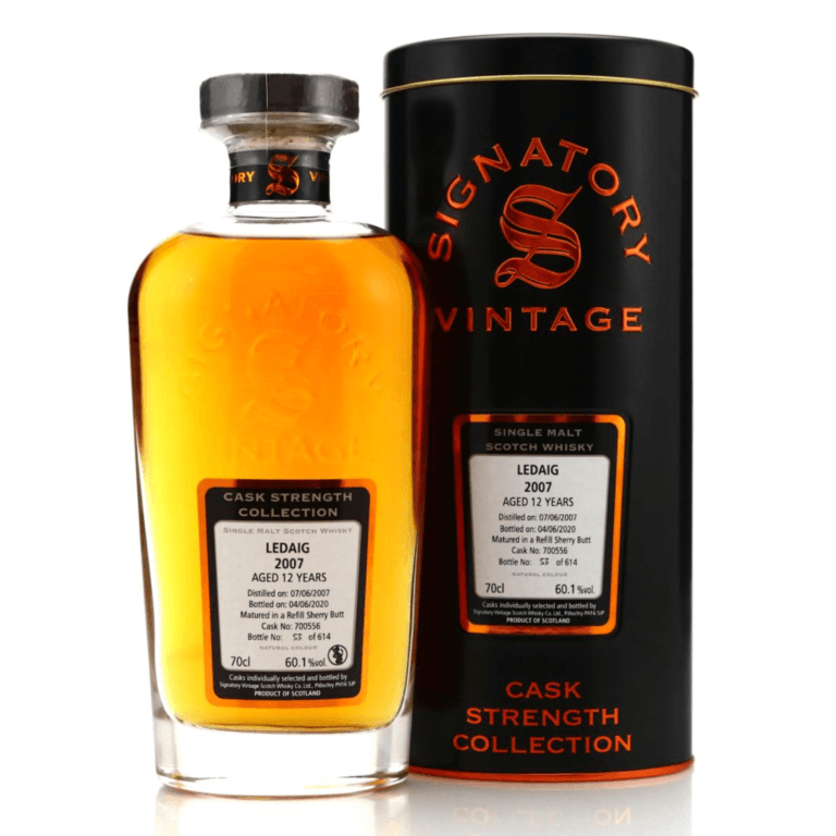 Signatory Vintage – Ledaig 12 ans 2007 Cask Strength Collection